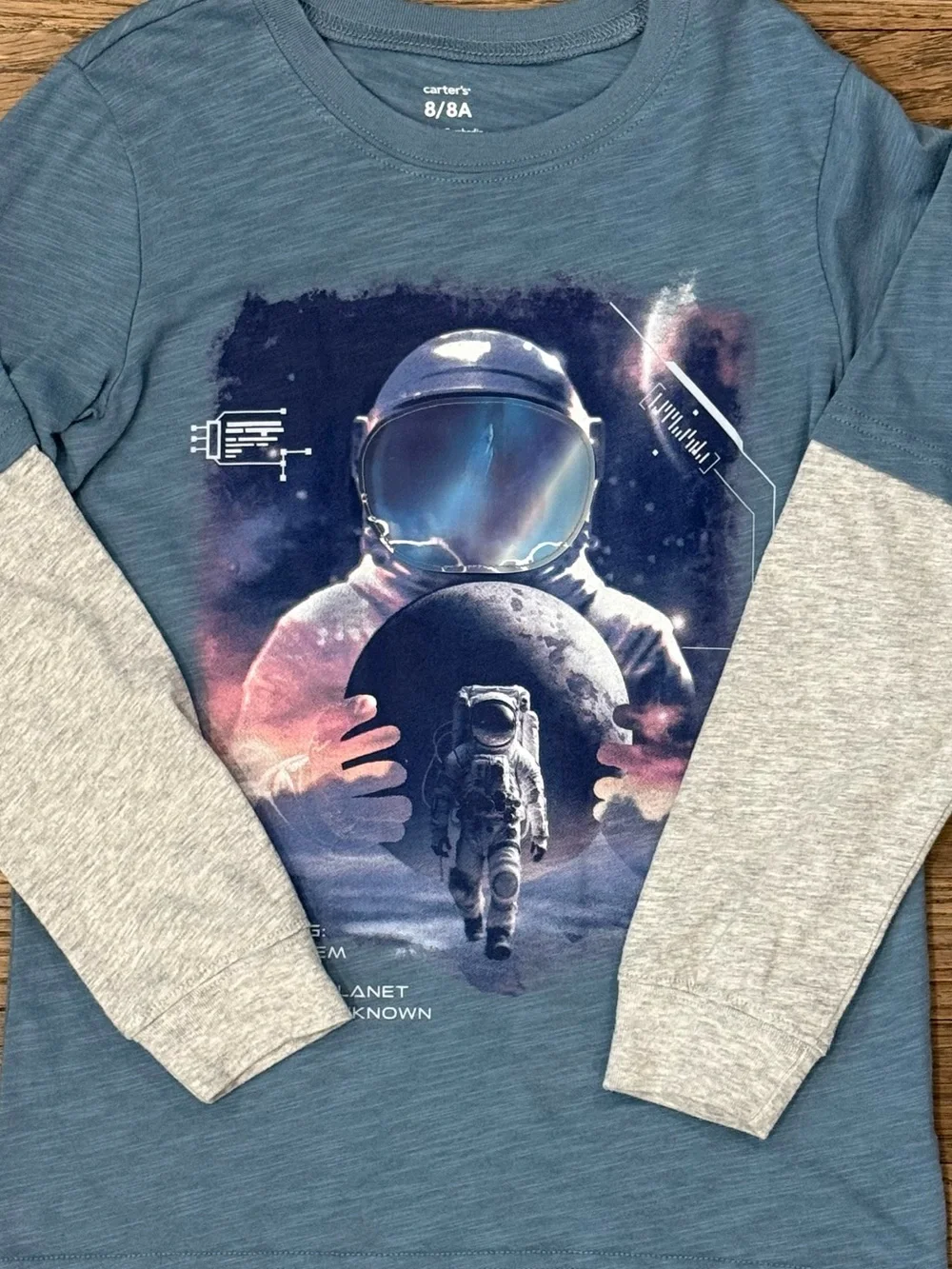 Boys Long Sleeve Graphic Bundle With Button Down
